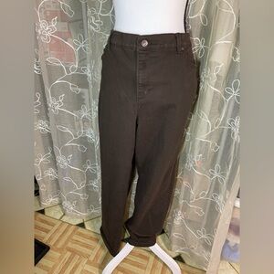 ❌SOLD🤎Gloria Vanderbilt Brown Amanda Straight Leg Pants